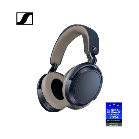 ★獨家限量色★Sennheiser Momentum 4 Wireless 主動降噪耳罩式藍牙耳機 (丹寧色) M4AEBT(榮獲2024歐洲硬體大獎最佳耳機獎)