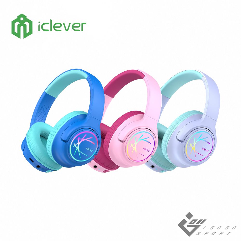 iClever  BTH18 炫光無線兒童耳機