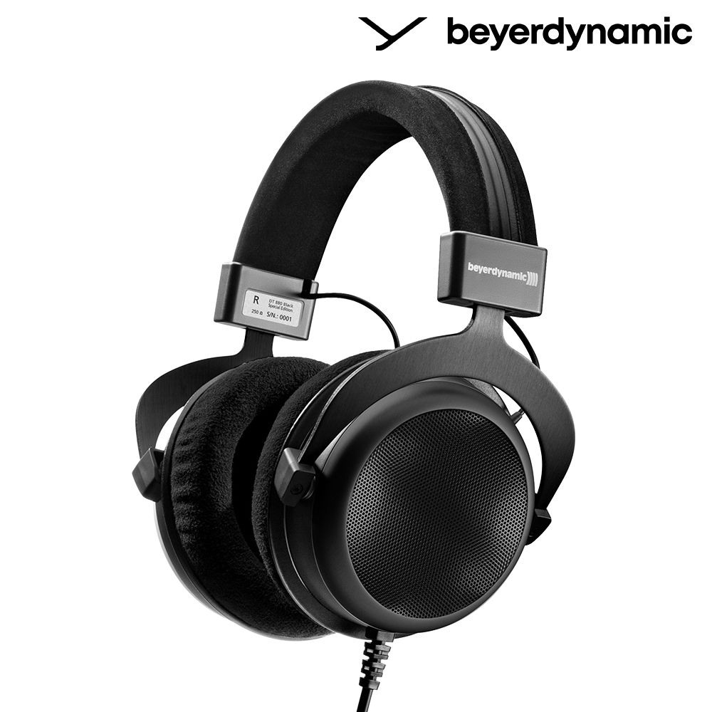 beyerdynamic 拜雅 DT880 Black Special Edition 250歐姆 半開放式 頭戴耳機 夜霧黑