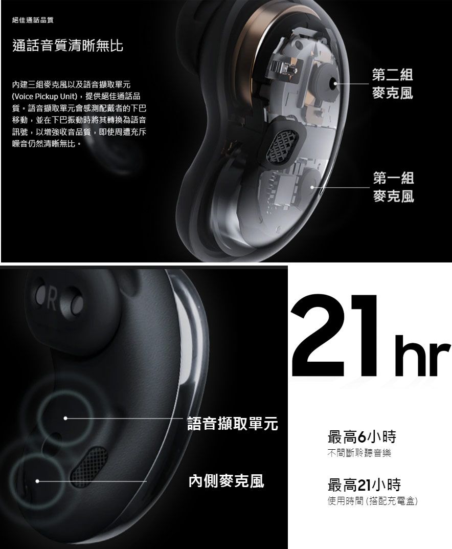 SAMSUNG Galaxy Buds Live真無線藍牙耳機SM- R180 - PChome 24h購物