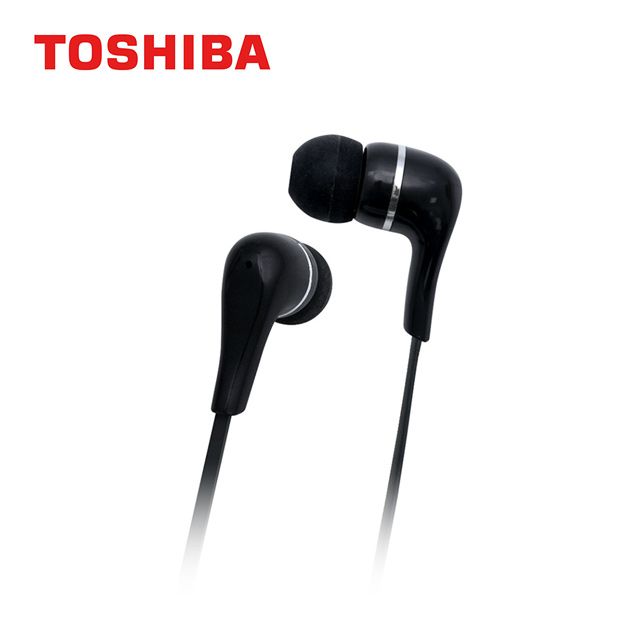 TOSHIBA 東芝  震撼低音有線耳麥-黑 RZE-D32E(K)