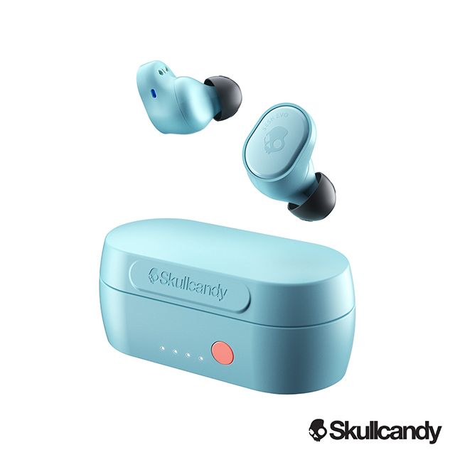 Skullcandy 骷髏糖SESH EVO 真無線藍牙耳機淺藍色(公司貨) - PChome