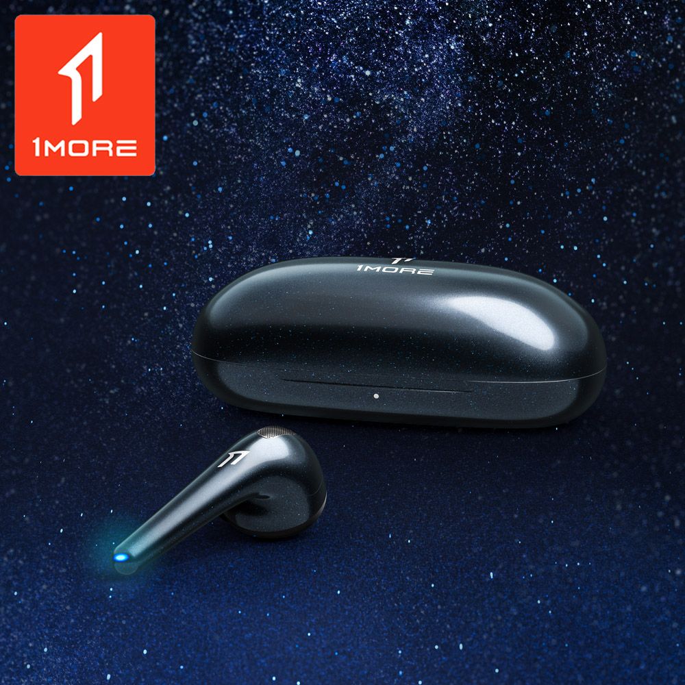 1MORE 萬魔聲學 ComfoBuds 舒適豆真無線耳機 星空黑 / ESS3001-BK /出清特價$990(原價$1990) / 保固3個月