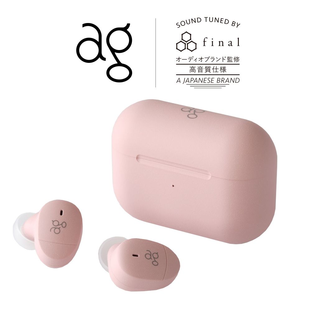 日本ag COTSUBU 真無線藍牙耳機(櫻花粉) - PChome 24h購物