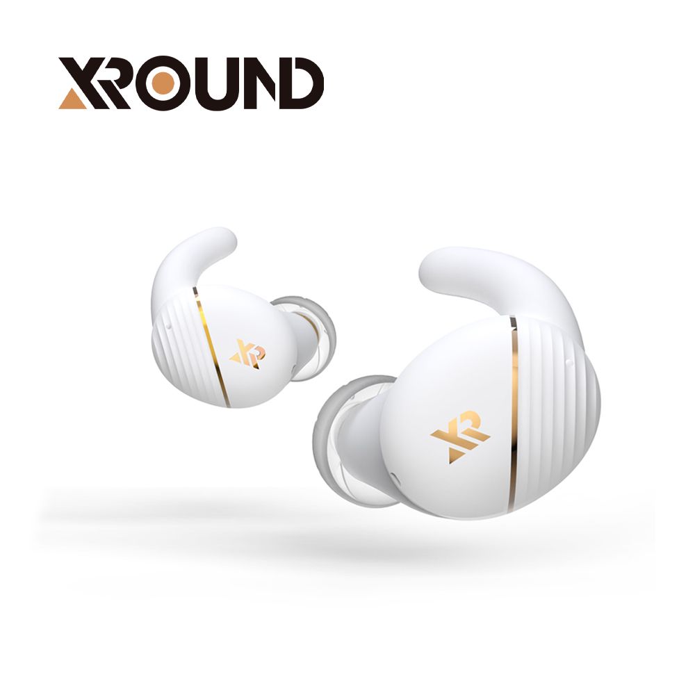 XROUND  FORGE NC 智慧降噪真無線藍牙耳機 (白金)