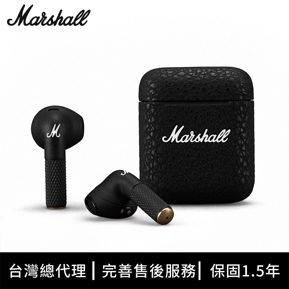 Marshall Minor III 真無線藍牙耳機- 經典黑- PChome 24h購物