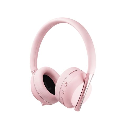 ◤專為青少年與重視孩子視聽設備的家長所打造◢Happy Plugs PLAY 兒童耳罩式藍牙耳機-粉色金