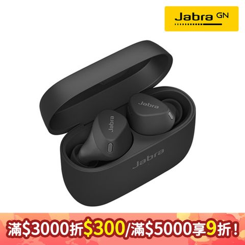 JABRA 捷波朗 Elite 4 Active ANC降噪真無線藍牙耳機-闇黑色