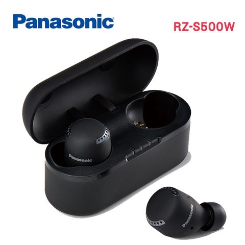 加贈藍芽風扇喇叭Panasonic國際牌真無線觸控藍牙耳機 RZ-S500W(福利品)黑