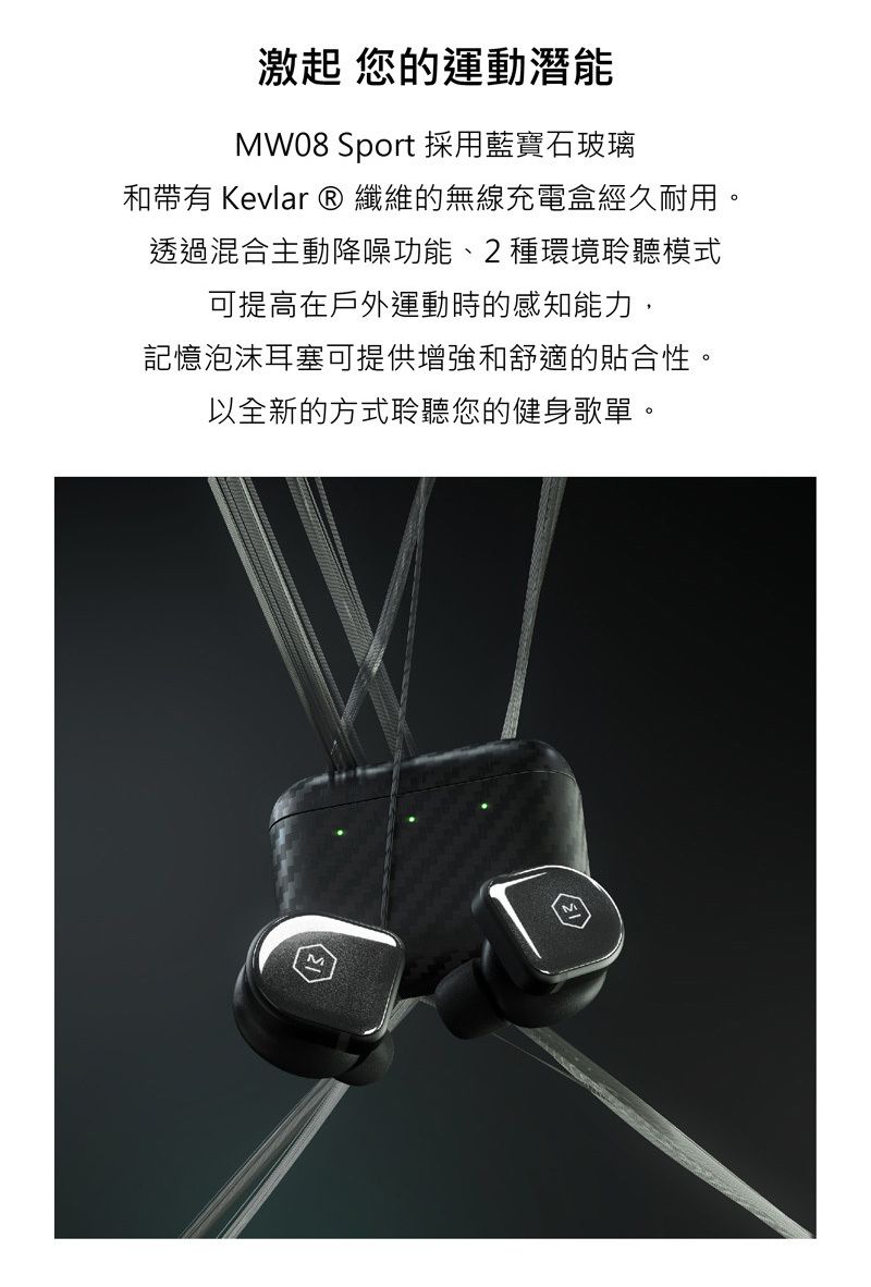 Master & Dynamic MW08 Sport (福利品) - PChome 24h購物