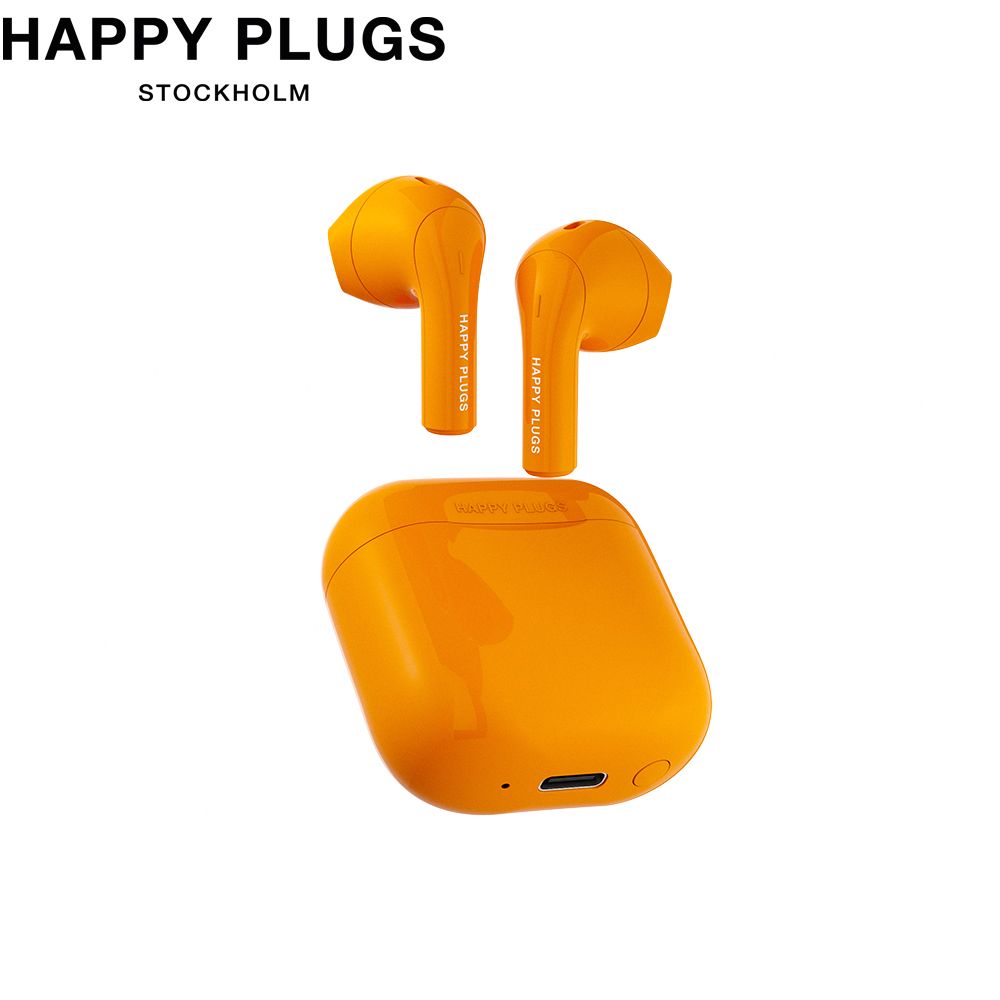 Happy Plugs   Joy真無線藍牙耳機 - 霓光橘