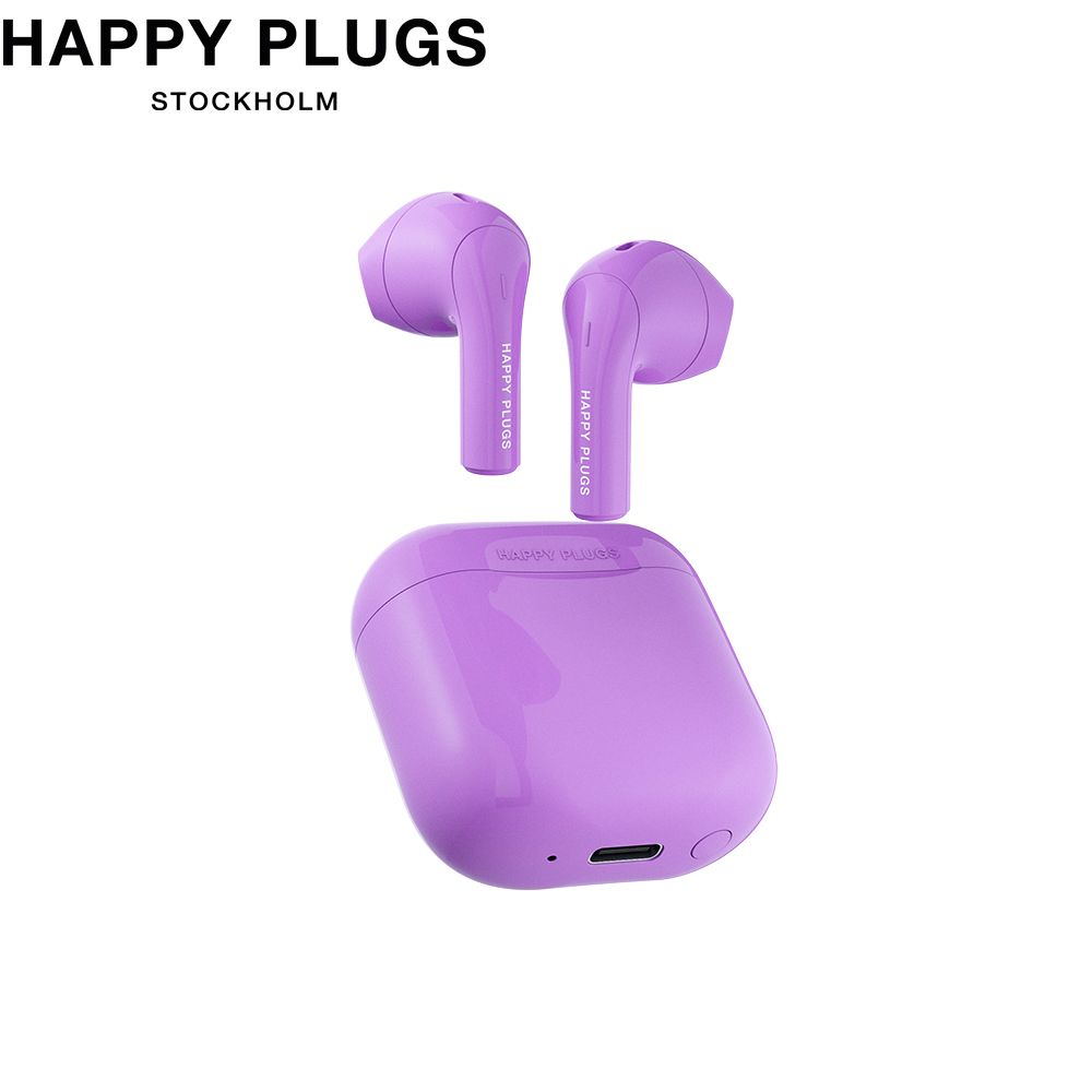 Happy Plugs   Joy真無線藍牙耳機 - 霓光紫