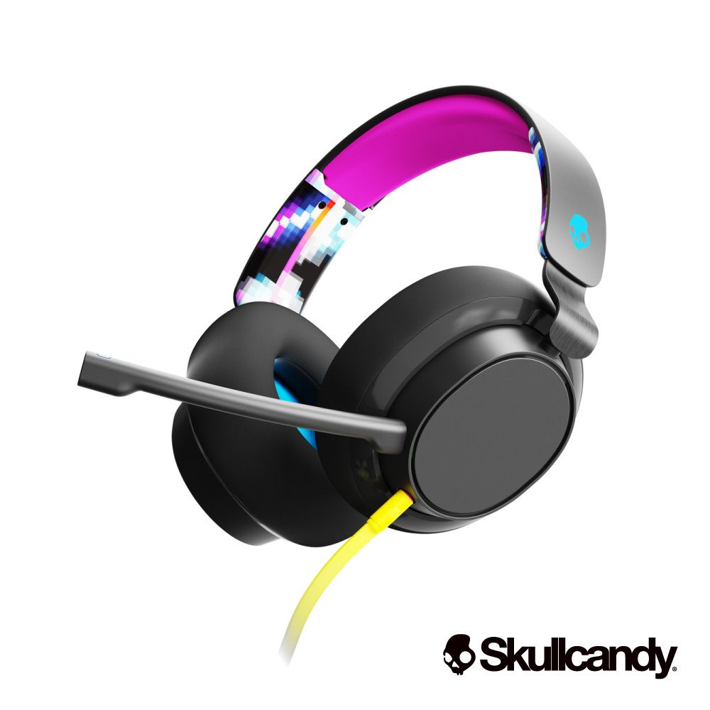 Skullcandy 骷髏糖   SLYR 史萊爾 電競有線耳機-黑色(330)