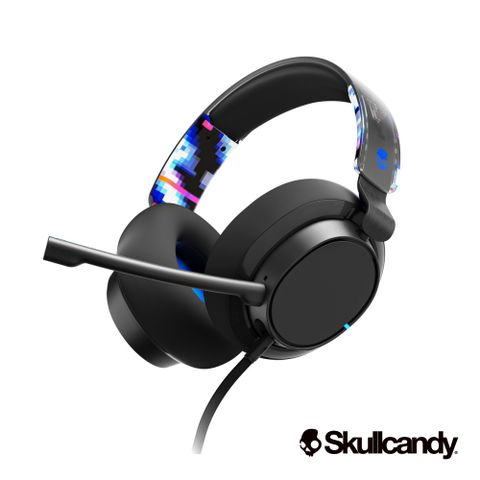 ★PS 配色版電競有線耳機Skullcandy 骷髏糖 SLYR 史萊爾 Pro 電競有線耳機-PS配色版(334)