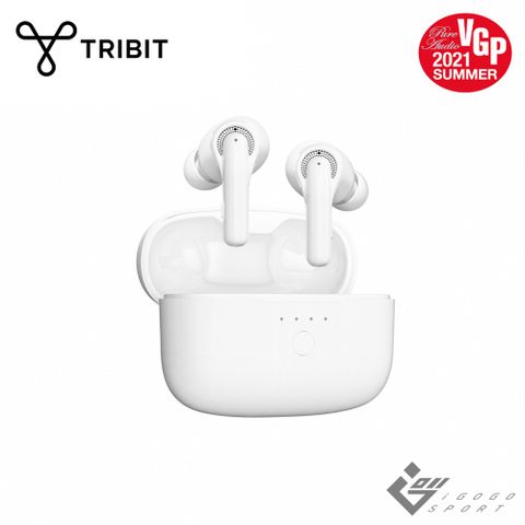 源力覺醒 挑戰全網單次續航市場Tribit Flybuds C1 真無線藍牙耳機 - 白色