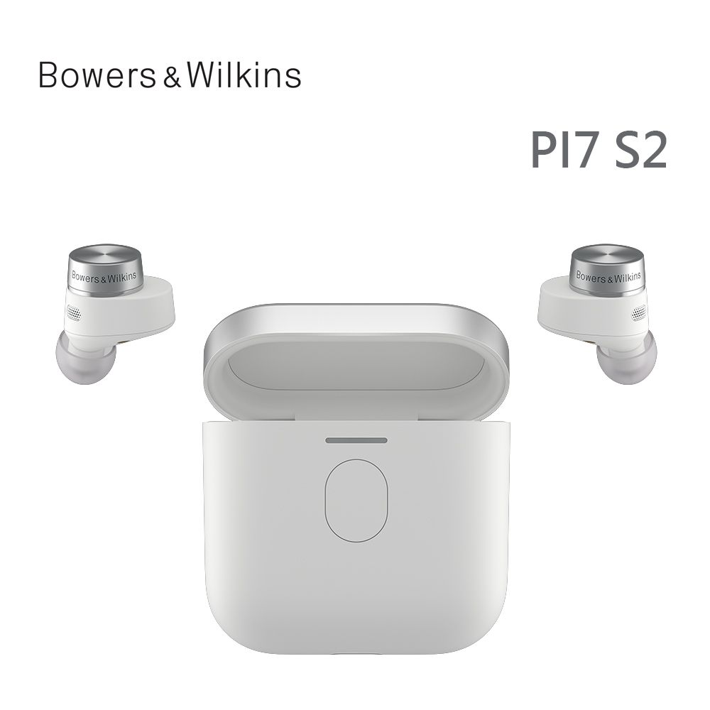 英國Bowers & Wilkins 真無線藍牙主動降噪耳機PI7 S2【炫白】 - PChome