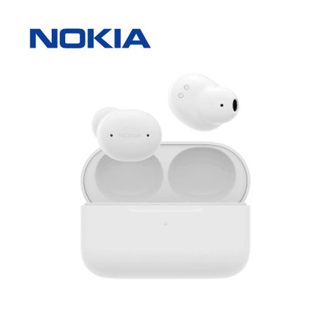 ★半入耳式設計無耳塞壓迫感NOKIA 諾基亞 E3201 真無線藍牙耳機-白色(N02)