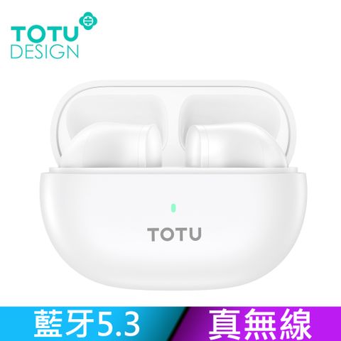 TOTU TWS真無線藍牙耳機 降噪 v5.3 藍芽 運動 通用 BE-17系列 拓途 白色