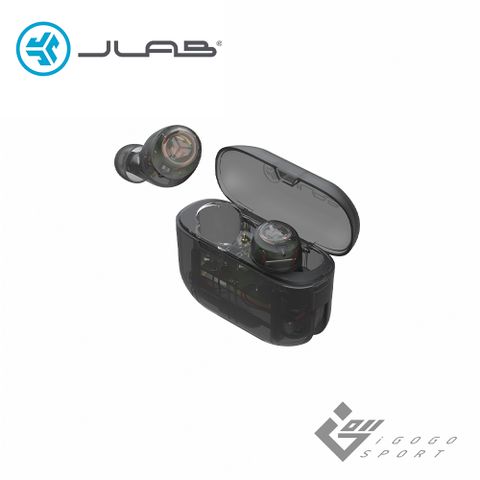 限量版! 透視機械科技質感JLab GO Air POP CLEAR 真無線藍牙耳機