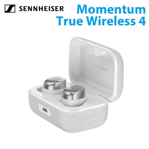 SENNHEISER 森海塞爾 Momentum True Wireless 4 旗艦真無線藍牙耳機第四代 公司貨 銀白色