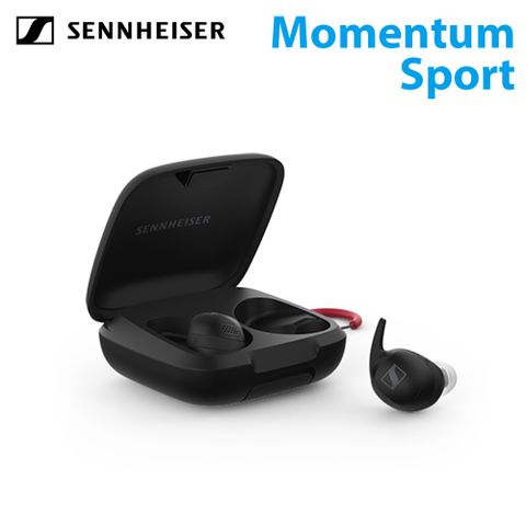 Sennheiser consumer hearing 森海塞爾耳機 Momentum Sport 旗艦運動真無線藍牙耳機 公司貨 黑色