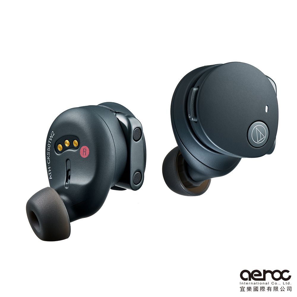 audio-technica 鐵三角 ATH-CKS50TW2 真無線耳機