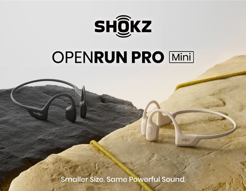 SHOKZ OPENRUN PRO MINI S811骨傳導藍牙運動耳機-騎士黑- PChome 24h購物