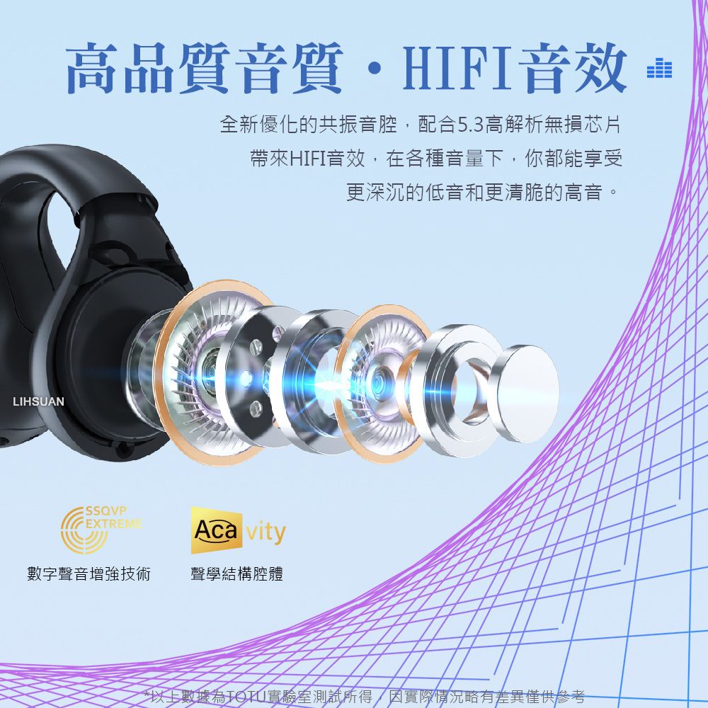 TOTU OWS開放式骨傳導真無線藍牙耳機 運動 v5.3 藍芽 降噪 通用 BE-2系列 拓途 黑色