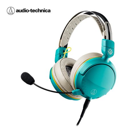 audio-technica 鐵三角 ATH-GL3 ZIN 遊戲專用耳機麥克風組 魔物獵人限量款 耳罩式耳機 聯名