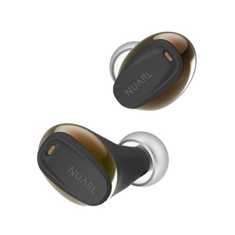 ★質感美型新升級★Nuarl Mini3 小耳ANC 降噪真無線藍牙耳機-茶金