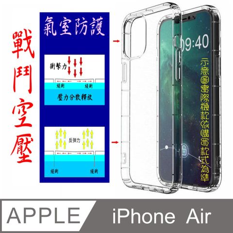 [Tpu] Apple iPhone 17 Air 戰鬥空壓氣墊防摔保護套