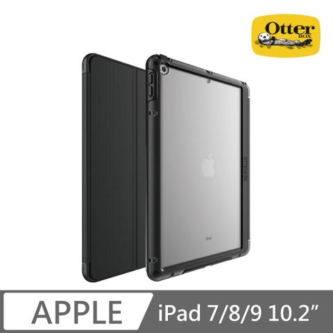 OTTERBOX iPad 10.2" Symmetry Folio 筆記本型保護殼-黑