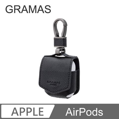 Gramas AirPods 職匠工藝 保護套 (黑)