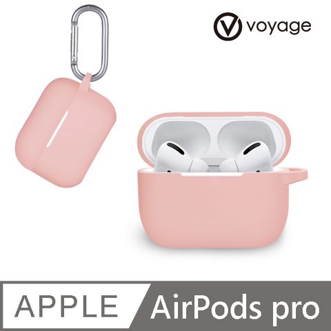 VOYAGE AirPods Pro 液態矽膠防摔保護套-粉➟極致工藝適用於Apple AirPods Pro