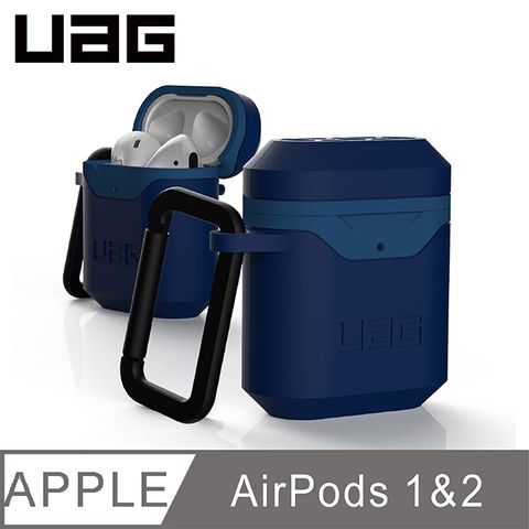 UAG AirPods 耐衝擊硬式保護殼V2-藍