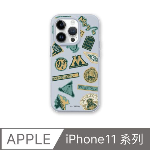 【犀牛盾】iPhone 11系列SolidSuit防摔背蓋手機殼∣哈利波特-Sticker-Wizarding World(多色可選)