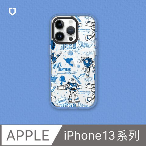 【犀牛盾】iPhone 13系列Clear透明防摔手機殼∣玩具總動員系列-巴斯光年 Buzz is hero