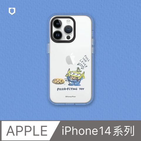 RHINOSHIELD 犀牛盾 iPhone 14系列Clear透明防摔手機殼玩具總動員系列-三眼怪披薩玩具