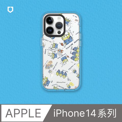 【犀牛盾】iPhone 14系列Clear透明防摔手機殼∣玩具總動員系列-三眼怪樂園