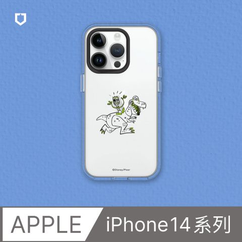 RHINOSHIELD 犀牛盾 iPhone 14系列Clear透明防摔手機殼玩具總動員系列-叉奇與抱抱龍