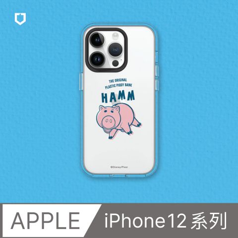 【犀牛盾】iPhone 12系列Clear透明防摔手機殼∣玩具總動員系列-著色的火腿