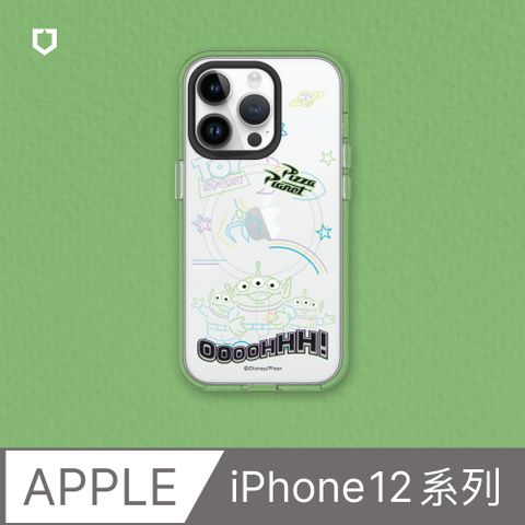 【犀牛盾】iPhone 12系列Clear(MagSafe 兼容)透明防摔手機殼∣玩具總動員系列-Oooohhh 霓虹世界
