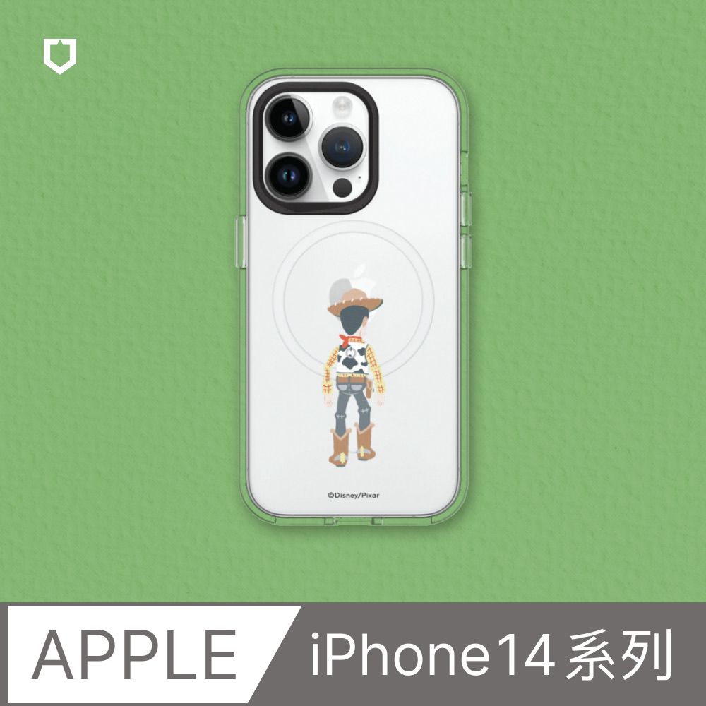 RHINOSHIELD 犀牛盾 iPhone 14系列Clear(MagSafe 兼容)透明防摔手機殼玩具總動員系列-Bye 胡迪