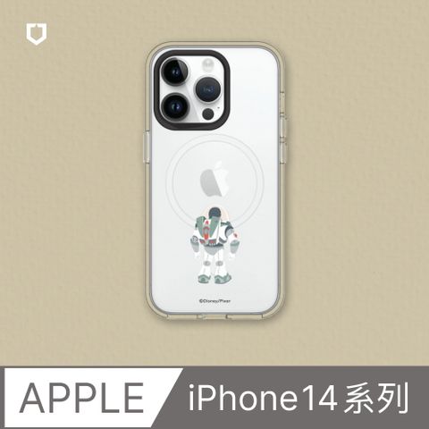 RHINOSHIELD 犀牛盾 iPhone 14系列Clear(MagSafe 兼容)透明防摔手機殼玩具總動員系列-Bye 巴斯光年