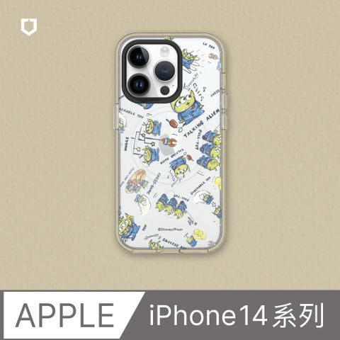 RHINOSHIELD 犀牛盾 iPhone 14系列Clear(MagSafe 兼容)透明防摔手機殼玩具總動員系列-三眼怪樂園