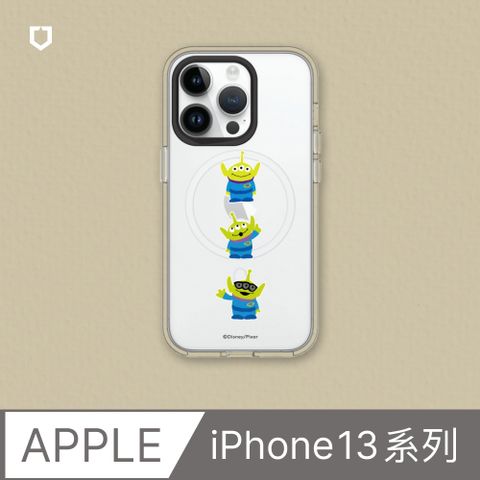 RHINOSHIELD 犀牛盾 iPhone 13系列Clear(MagSafe 兼容)透明防摔手機殼玩具總動員系列-三眼怪怪怪