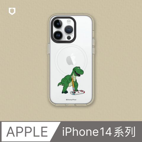 RHINOSHIELD 犀牛盾 iPhone 14系列Clear(MagSafe 兼容)透明防摔手機殼玩具總動員系列-抱抱龍打電玩