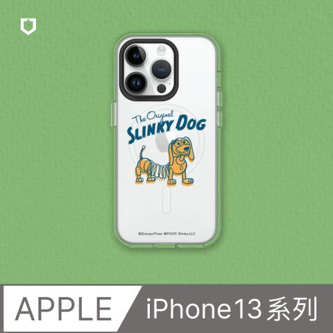 RHINOSHIELD 犀牛盾 iPhone 13系列Clear(MagSafe 兼容)透明防摔手機殼玩具總動員系列-著色的彈簧狗