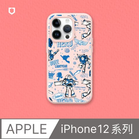 【犀牛盾】iPhone 12系列SolidSuit防摔手機殼∣玩具總動員系列-巴斯光年 Buzz is hero(多色可選)