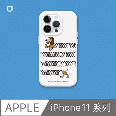 【犀牛盾】iPhone 11系列SolidSuit防摔背蓋手機殼∣玩具總動員系列-彈簧狗(多色可選)